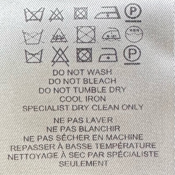 Burberry Stretchy Straight Leg Flat Front Women’s Pants Size 2 - Picture 9 of 12